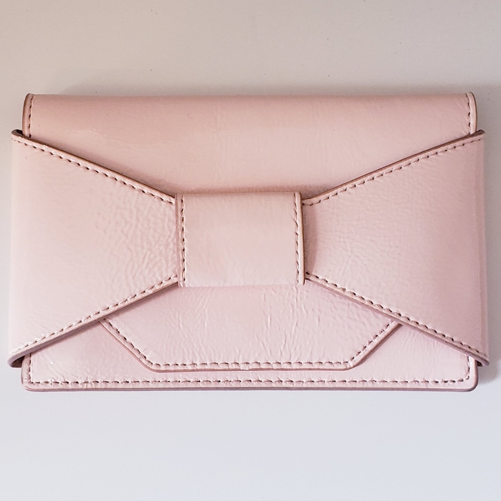 Banana Republic Pink Leather Wallet